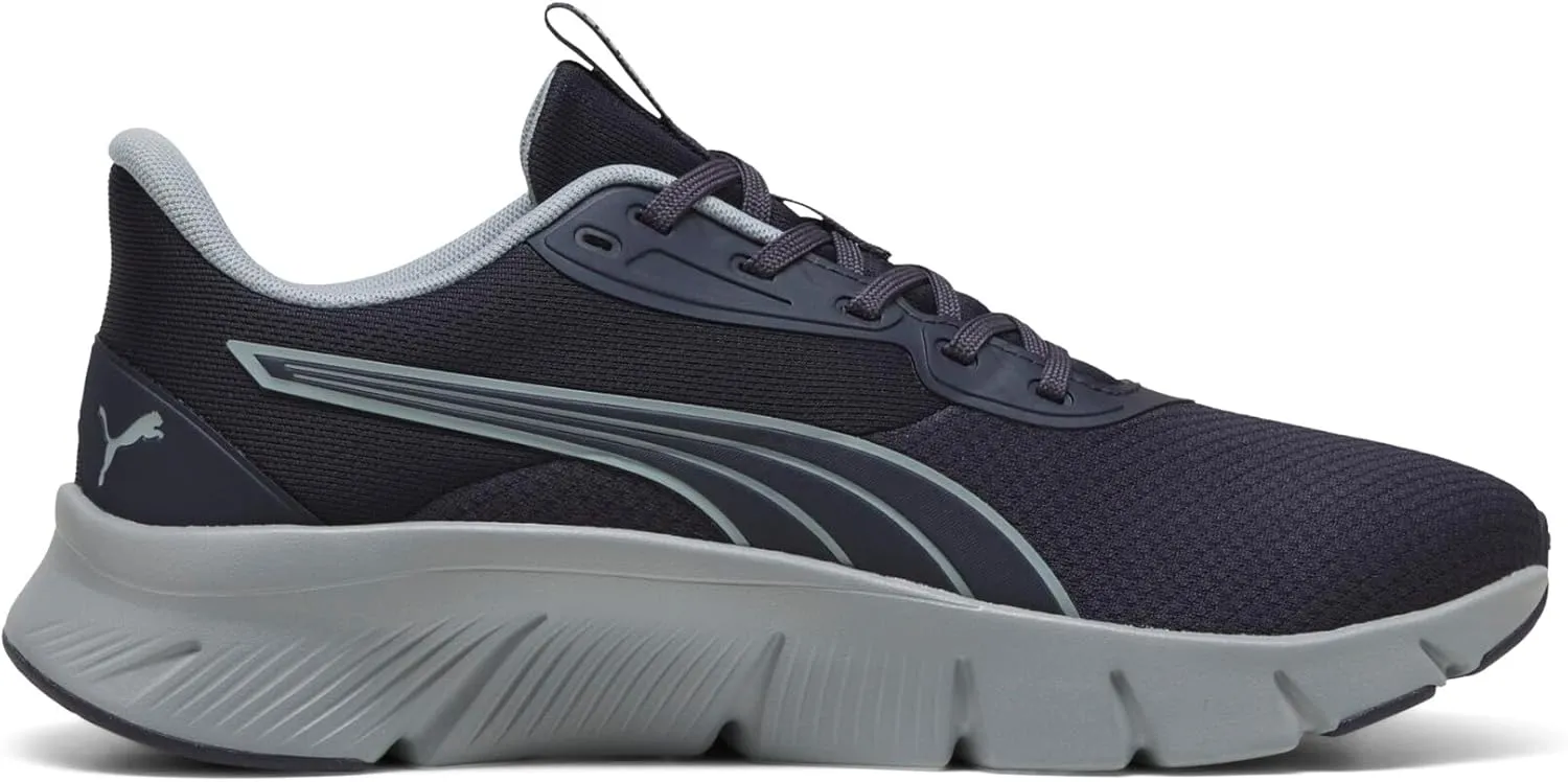 PUMA Men's Flexfocus Lite Modern Cross Training Shoes, Black-Cool Dark Gray, 7.5