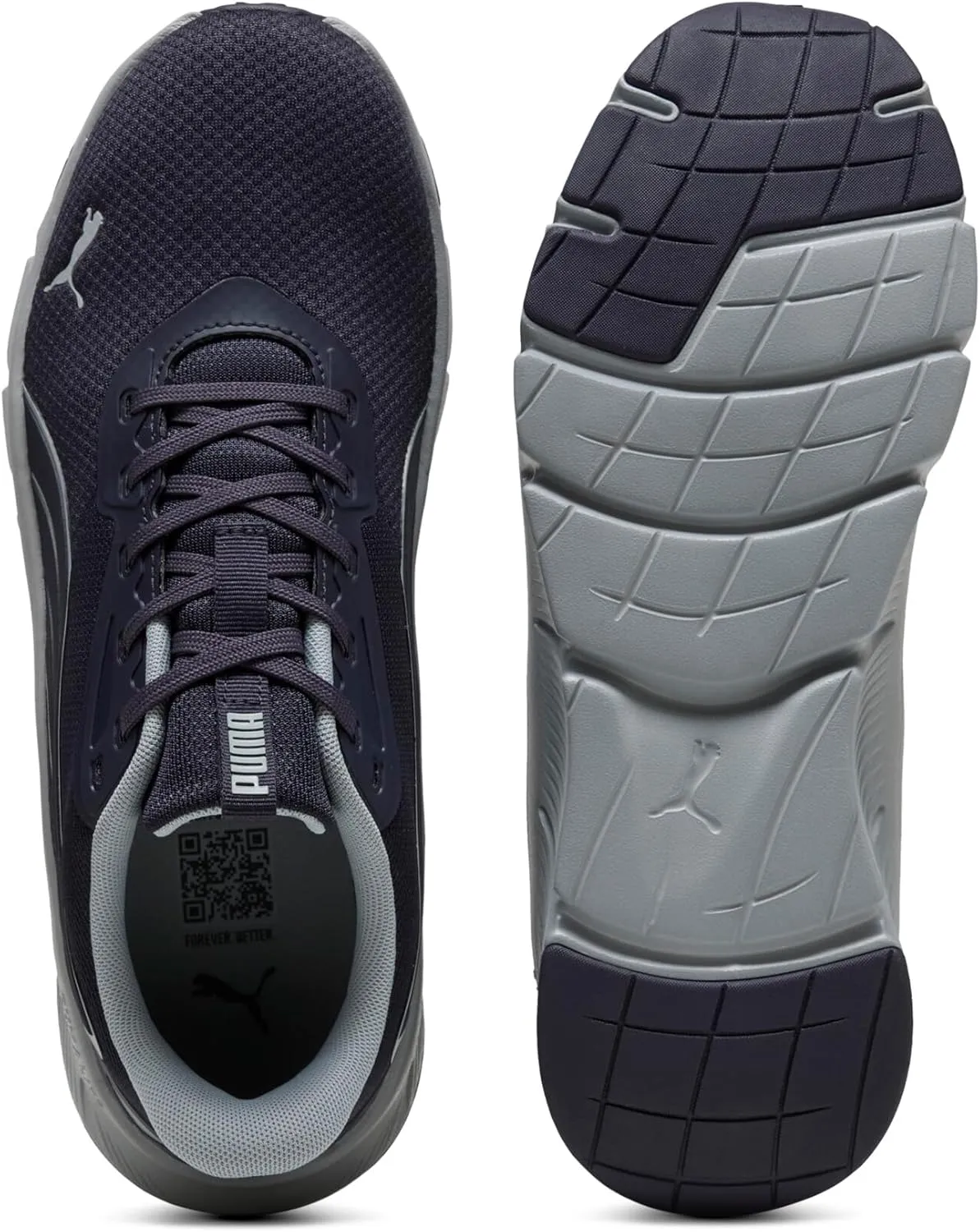 PUMA Men's Flexfocus Lite Modern Cross Training Shoes, Black-Cool Dark Gray, 7.5