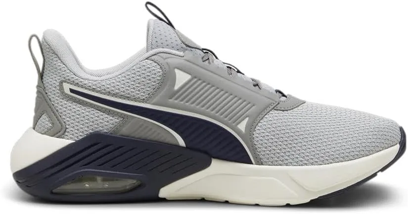 PUMA Men's X-Cell Nova Cross Training Shoes, Black-Electric Lime-Cool Mid Gray, 11.5