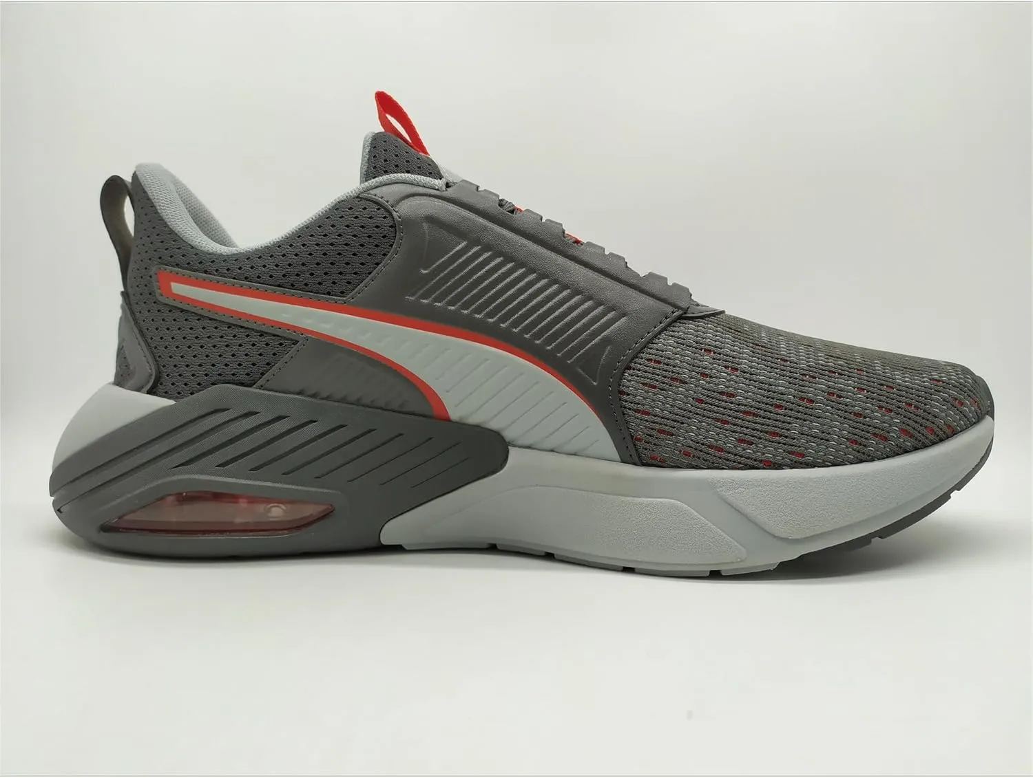 PUMA Men's X-Cell Nova Cross Training Shoes, Black-Electric Lime-Cool Mid Gray, 11.5