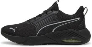 PUMA Men's X-Cell Nova Cross Training Shoes, Black-Electric Lime-Cool Mid Gray, 11.5