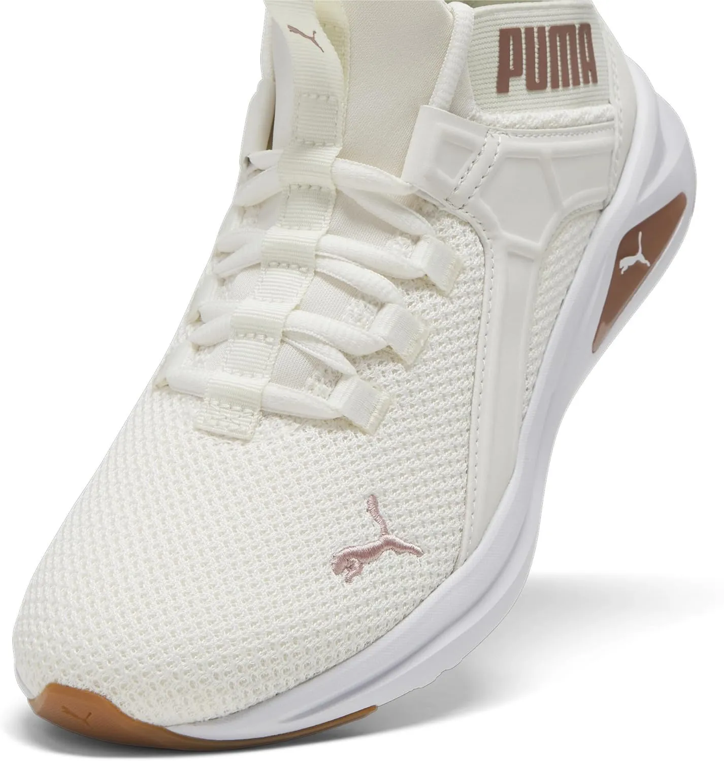 PUMA Women's Enzo 2 Revamp Cross Training Shoes, Black-Rose Gold, 6.5