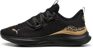 PUMA Women's Softride Harmony Cross Training Shoes, White-Black, 7.5
