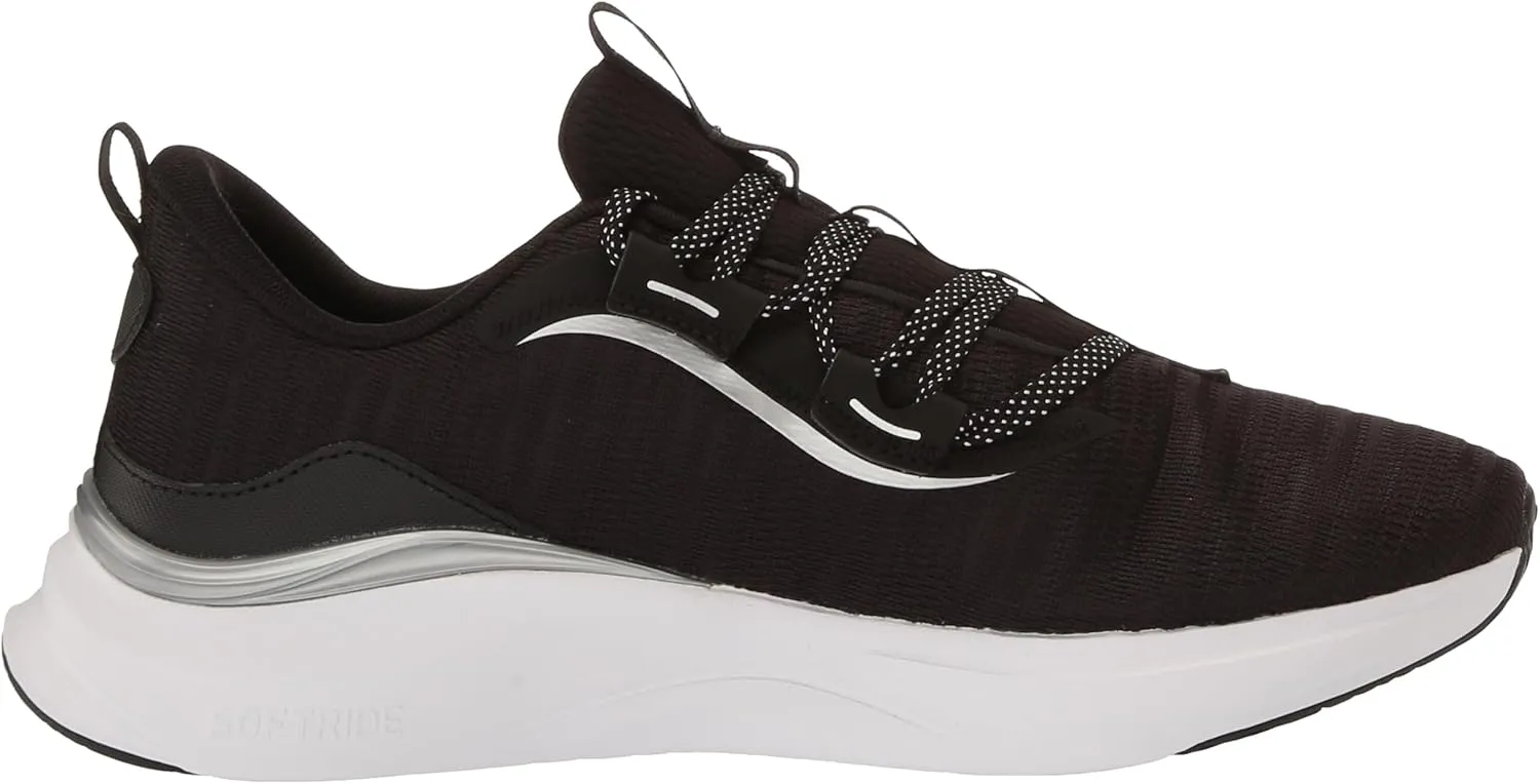 PUMA Women's Softride Harmony Cross Training Shoes, White-Black, 7.5