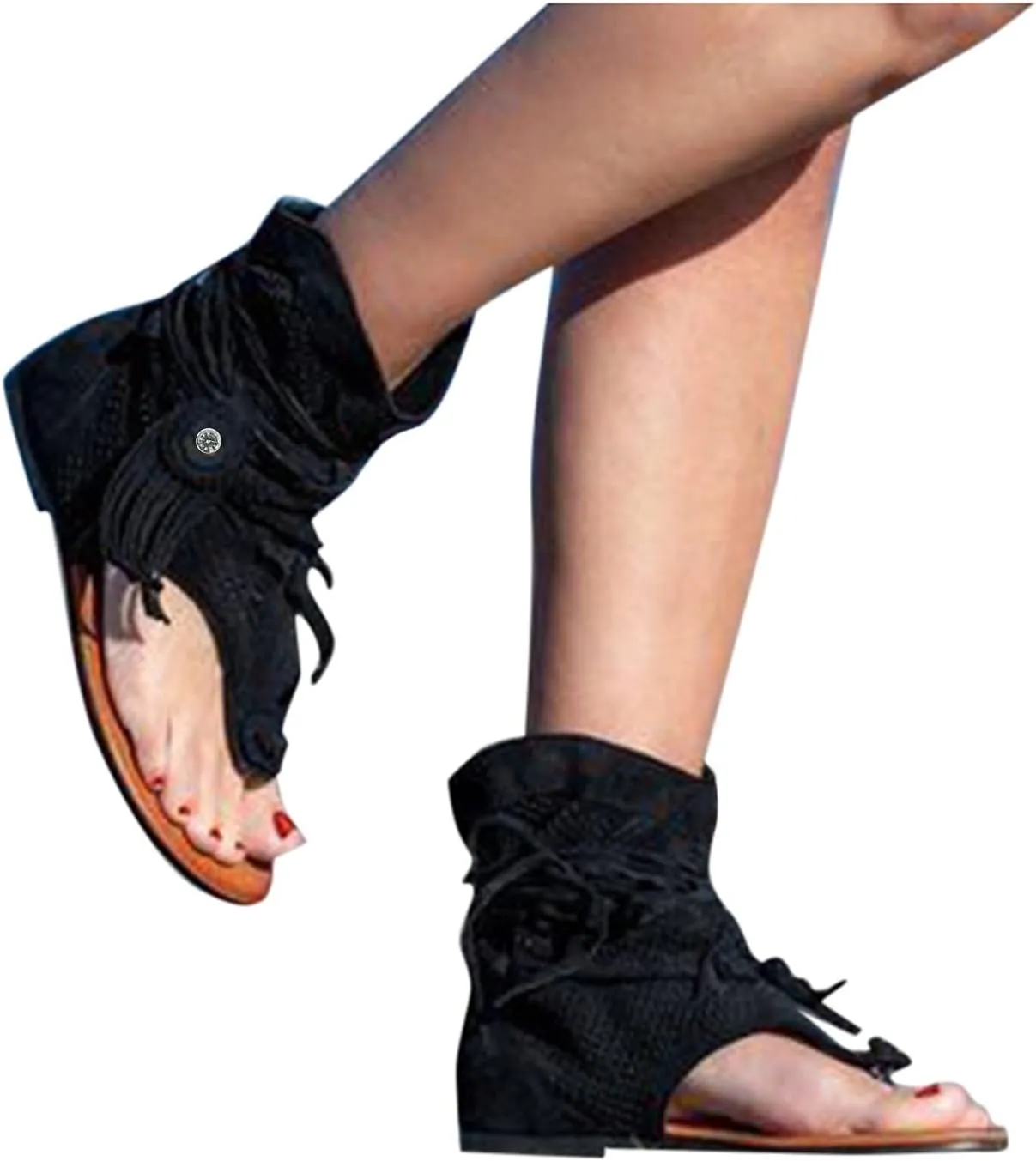 Sandals for Women 2025 Dressy Flats Sandals Women Dressy Flip Flops for Men Womans Flat Sandal Open Toe Summer Dressy Womens Sandal Dressy Summer
