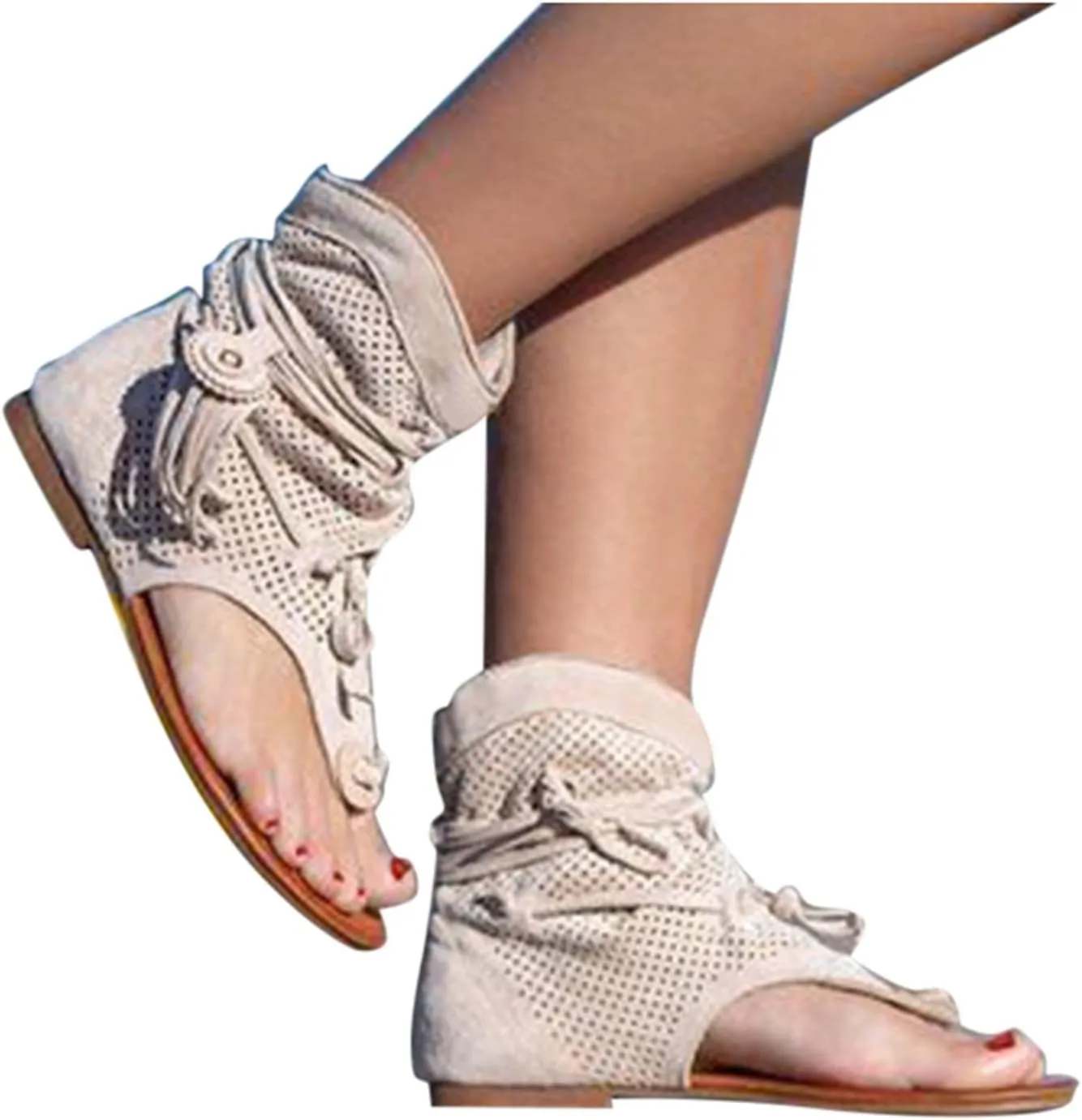 Sandals for Women 2025 Dressy Flats Sandals Women Dressy Flip Flops for Men Womans Flat Sandal Open Toe Summer Dressy Womens Sandal Dressy Summer