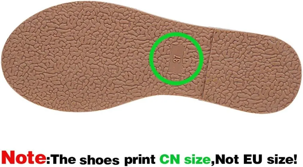 Sandals for Women 2025 Dressy Women's Brown Sandals Flip Flops for Woman Shower Dressy Flats Sandal Fashionable Slide-on Womens Elastic Strap Flat Sandal