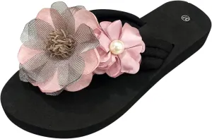 Sandals for Women 2025 Wide Feet Woman Flat Sandals Flip Flops for Women Shower Sandal Casual Everyday Wear Women's Dressy Flat Sandal