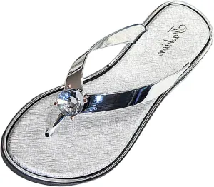 Sandals for Women 2025 Womens Flat Sandals Dressy Flip Flop Slippers Women Wide Dressy Flat Sandal Beach Comfortable Cute Women's Open Toe Flat Sandal