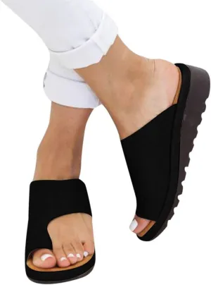 Sandals for Women Platform Gibobby Women's 2019 Comfy Platform Sandal Shoes Summer Beach Travel Fashion Slipper Flip Flops