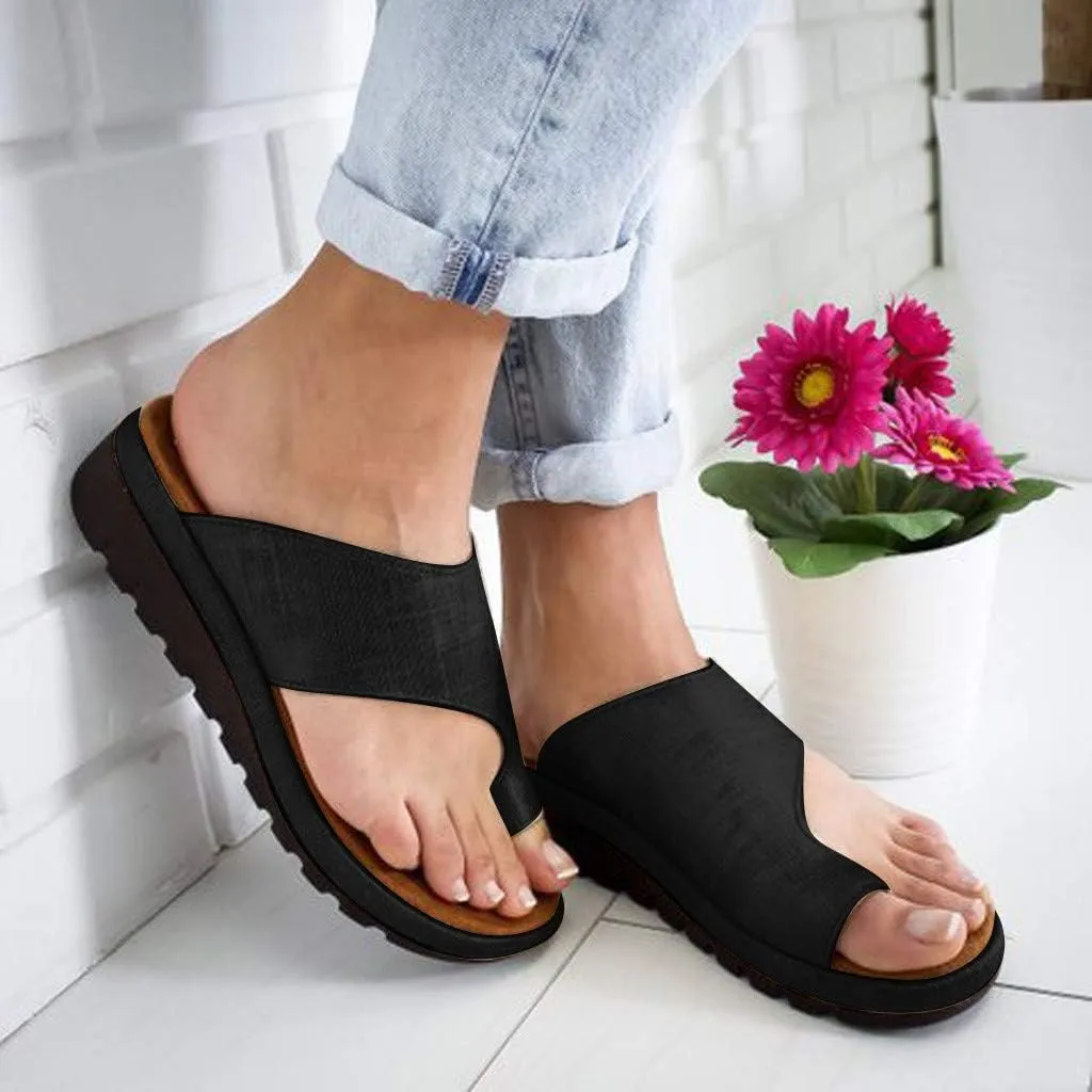 Sandals for Women Platform Gibobby Women's 2019 Comfy Platform Sandal Shoes Summer Beach Travel Fashion Slipper Flip Flops