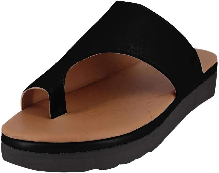 Sandals for Women Platform Gibobby Women's 2019 Comfy Platform Sandal Shoes Summer Beach Travel Fashion Slipper Flip Flops