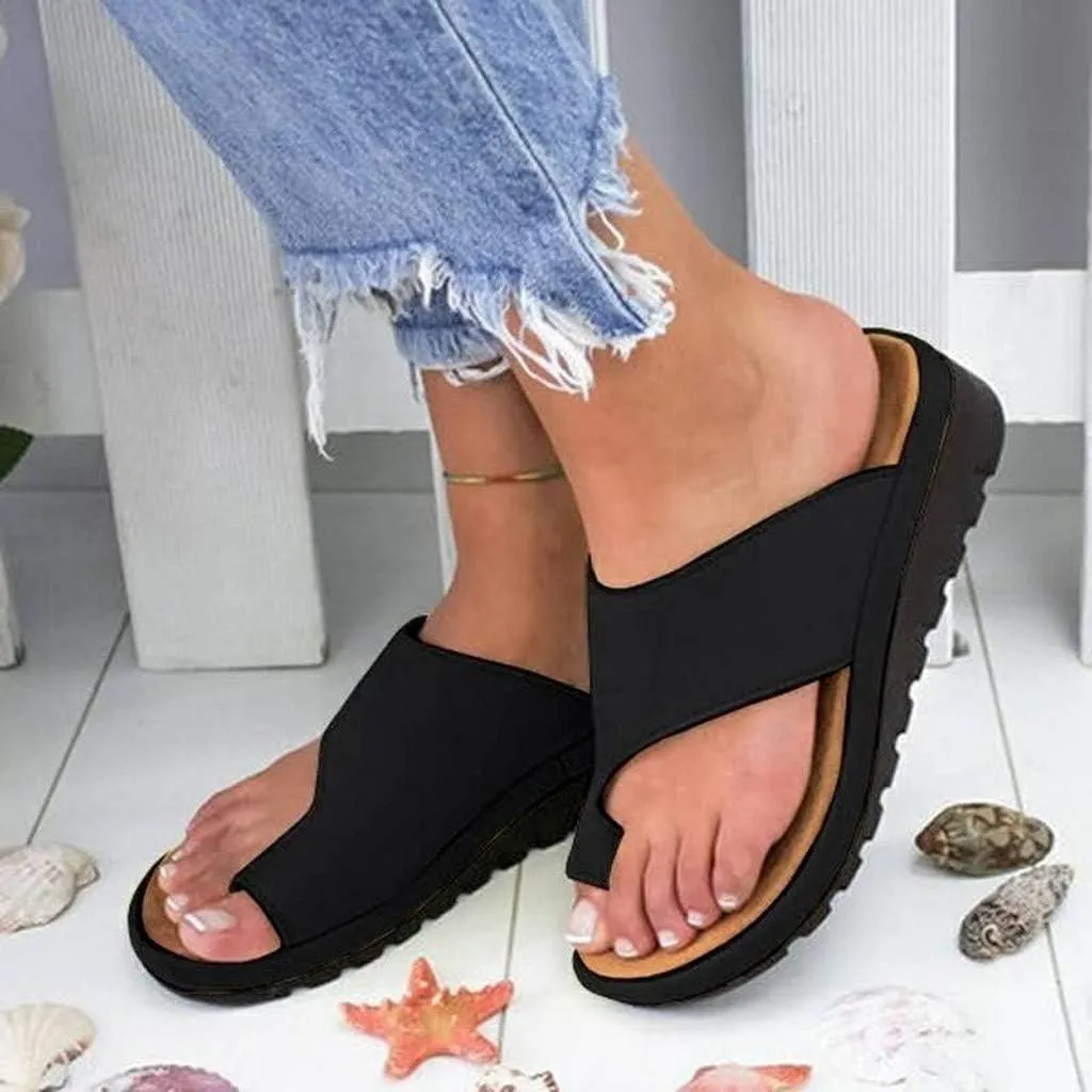 Sandals for Women Platform Gibobby Women's 2019 Comfy Platform Sandal Shoes Summer Beach Travel Fashion Slipper Flip Flops