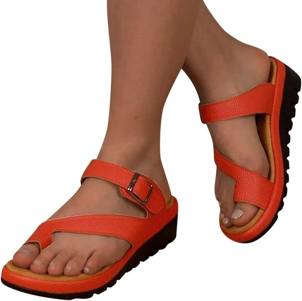 Sandals for Women Platform Gibobby Women's 2019 Comfy Platform Sandal Shoes Summer Beach Travel Fashion Slipper Flip Flops