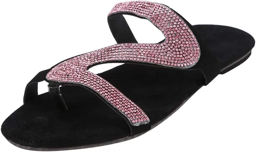 Sandals for Women Wide Width,Women's 2020 Comfy Platform Sandal Shoes Summer Beach Travel Fashion Slipper Flip Flops