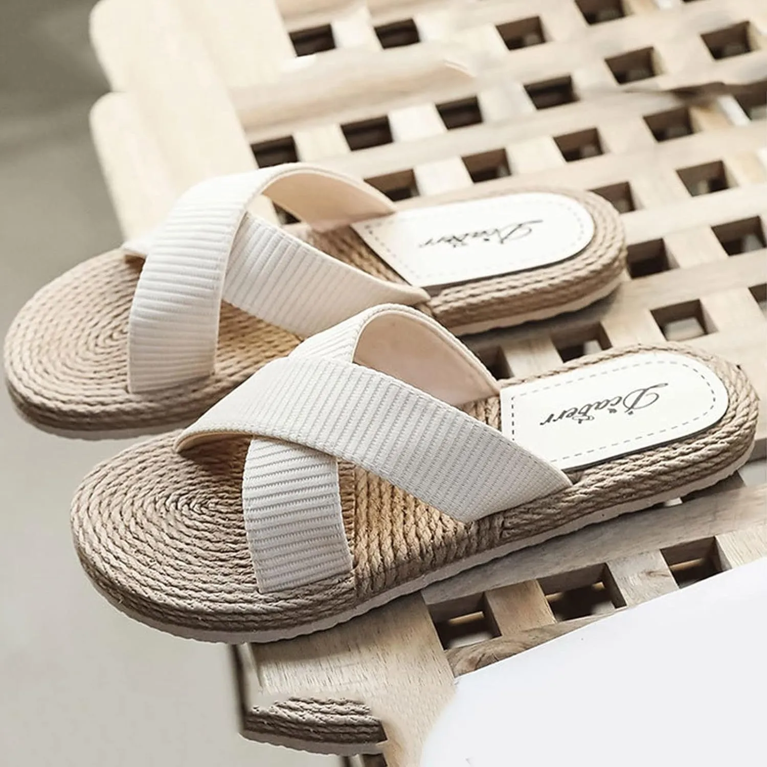 Sandals Women Flat Womens Dressy Sandal Flip Flop Slippers Womens Outdoor Black Flat Sandal Dressy Hands Free Slip-ins Sandal for Women Wedge Shoes