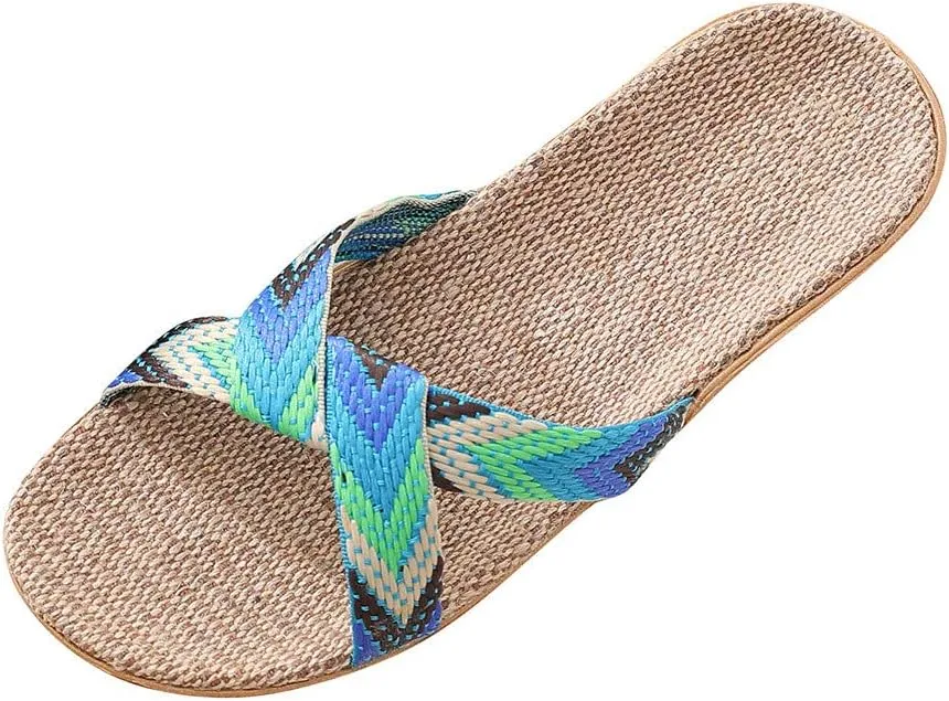 Slides for Women Dressy Cute Sandals for Women Sexy Flip Flops Waterproof Church Sandal for Woman Casual Outdoor Dress Women's Flat Sandal Fashion Slides
