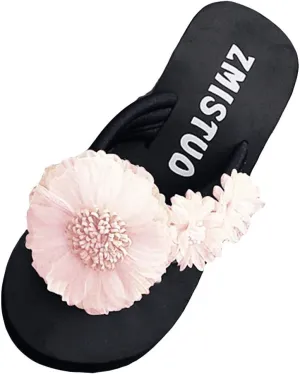 Slides for Women Wide Width Womens Flat Sandals Dressy Flip Flop Slippers Women Womans Flat Sandal Adjustable Buckle Slip on Womens Hiking Sandal