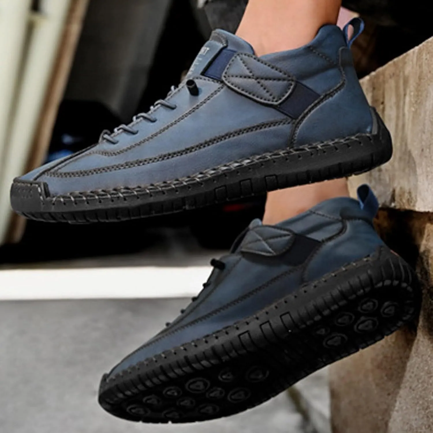 Tennis Walking Shoes Men's Fashionable and Comfortable Low Top Workwear Wear Outdoor Casual Shoes