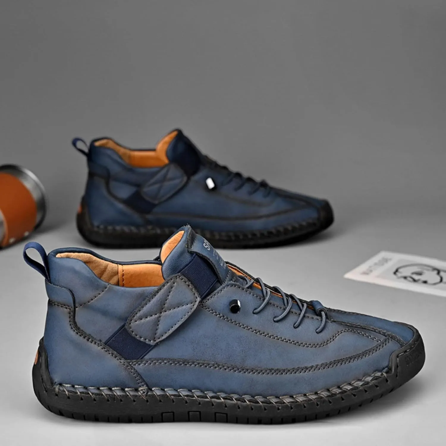 Tennis Walking Shoes Men's Fashionable and Comfortable Low Top Workwear Wear Outdoor Casual Shoes
