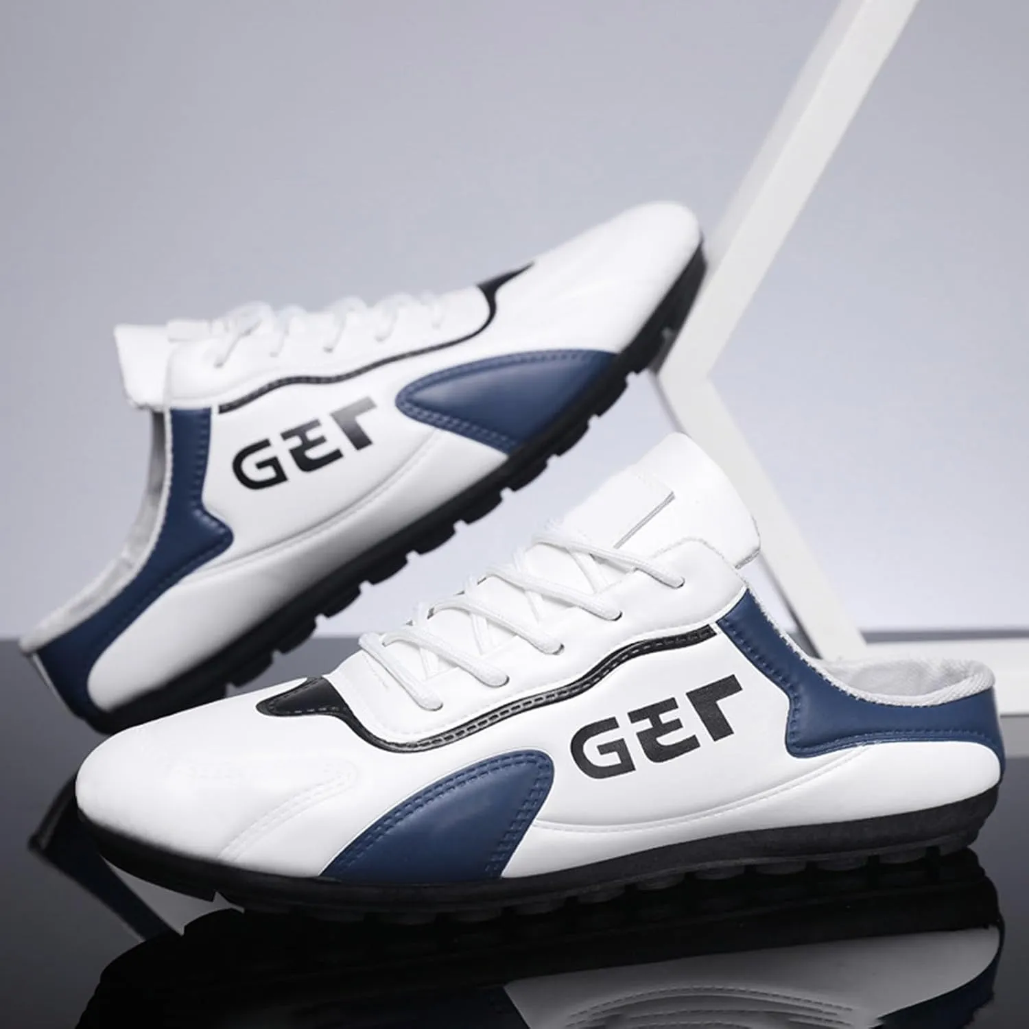 Tennis Walking Shoes Spring New Men's Shoes Lazy Slip Ons and Half Slippers Foreign Trade Men's Casual