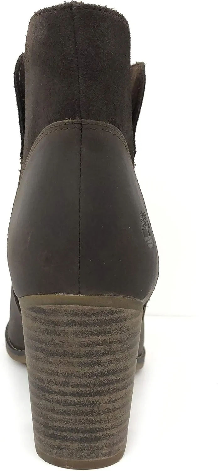 Timberland Women's Rudston Leather Ankle Heeled Boots