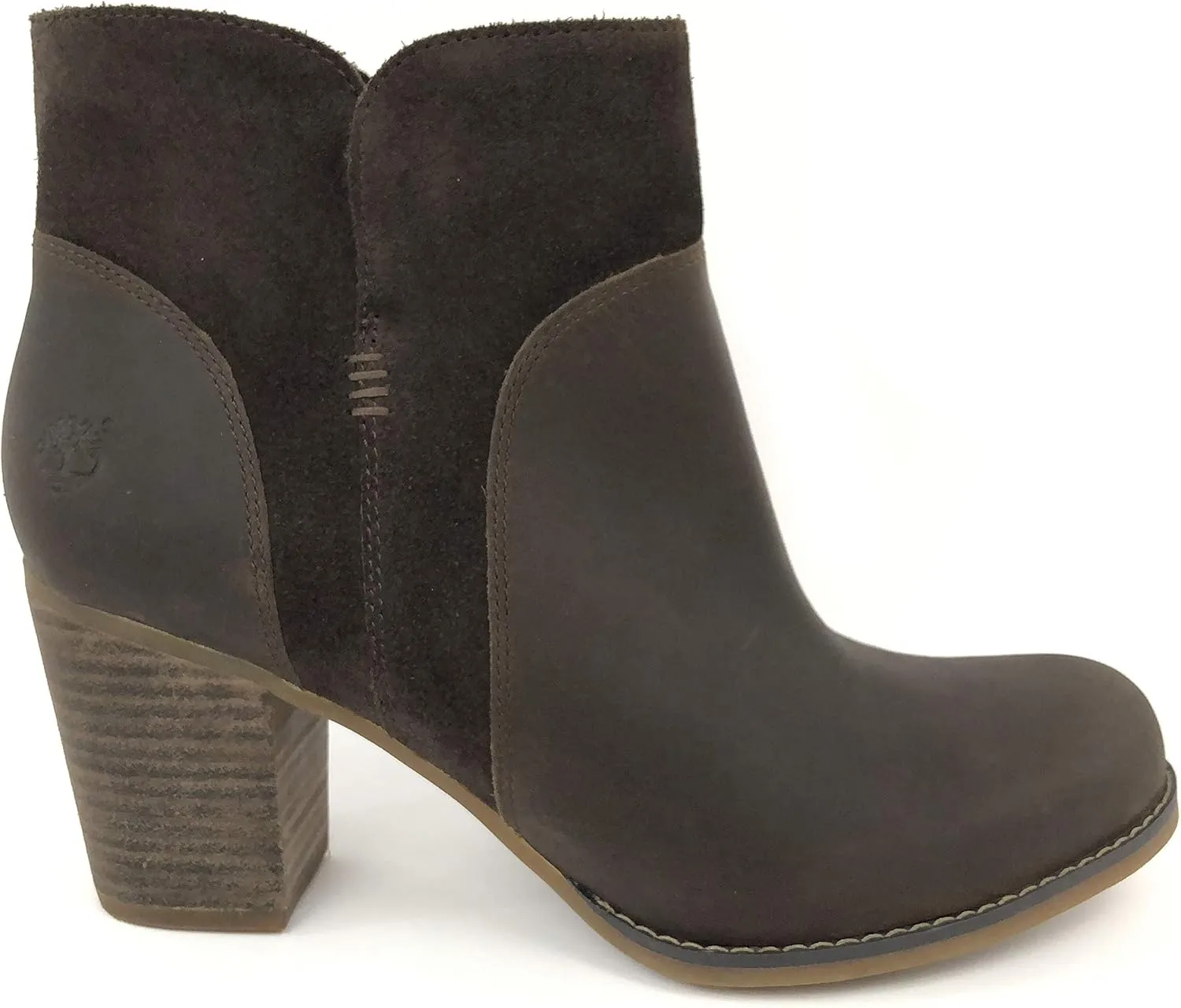 Timberland Women's Rudston Leather Ankle Heeled Boots
