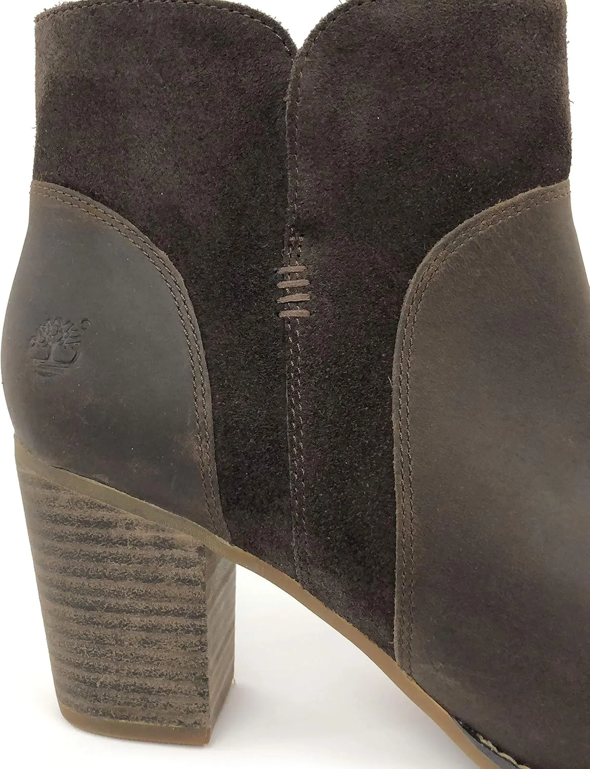 Timberland Women's Rudston Leather Ankle Heeled Boots