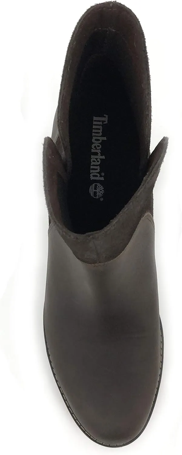 Timberland Women's Rudston Leather Ankle Heeled Boots