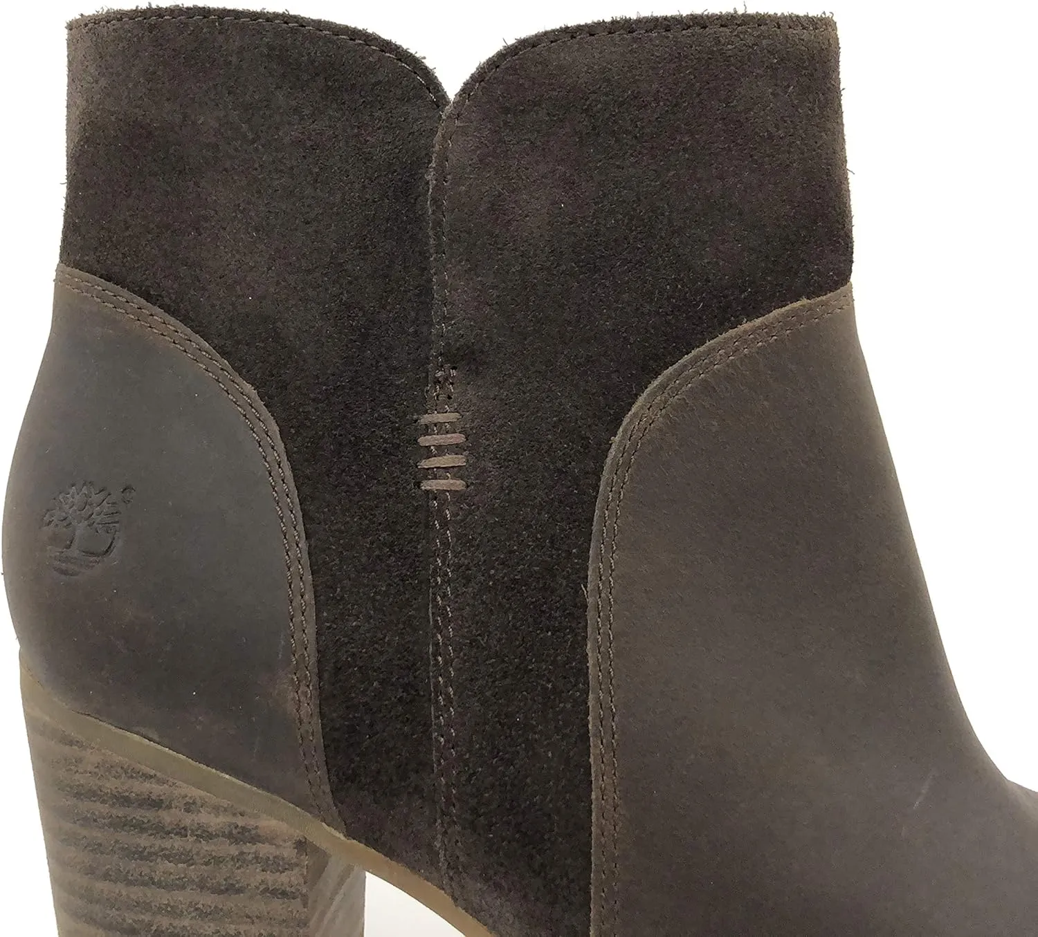 Timberland Women's Rudston Leather Ankle Heeled Boots