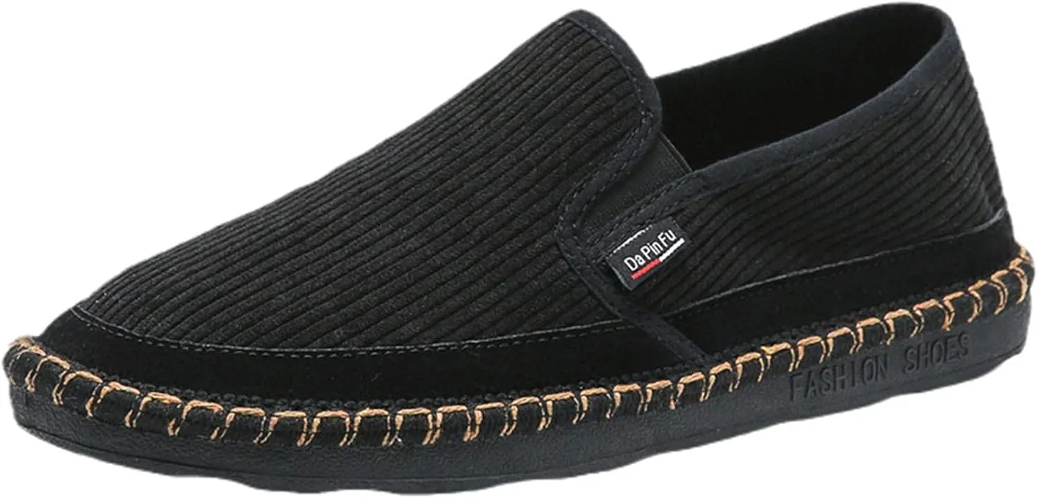 Walking Shoes Tennis Comfortable Men Low Top Casual Walking Shoes Canvas