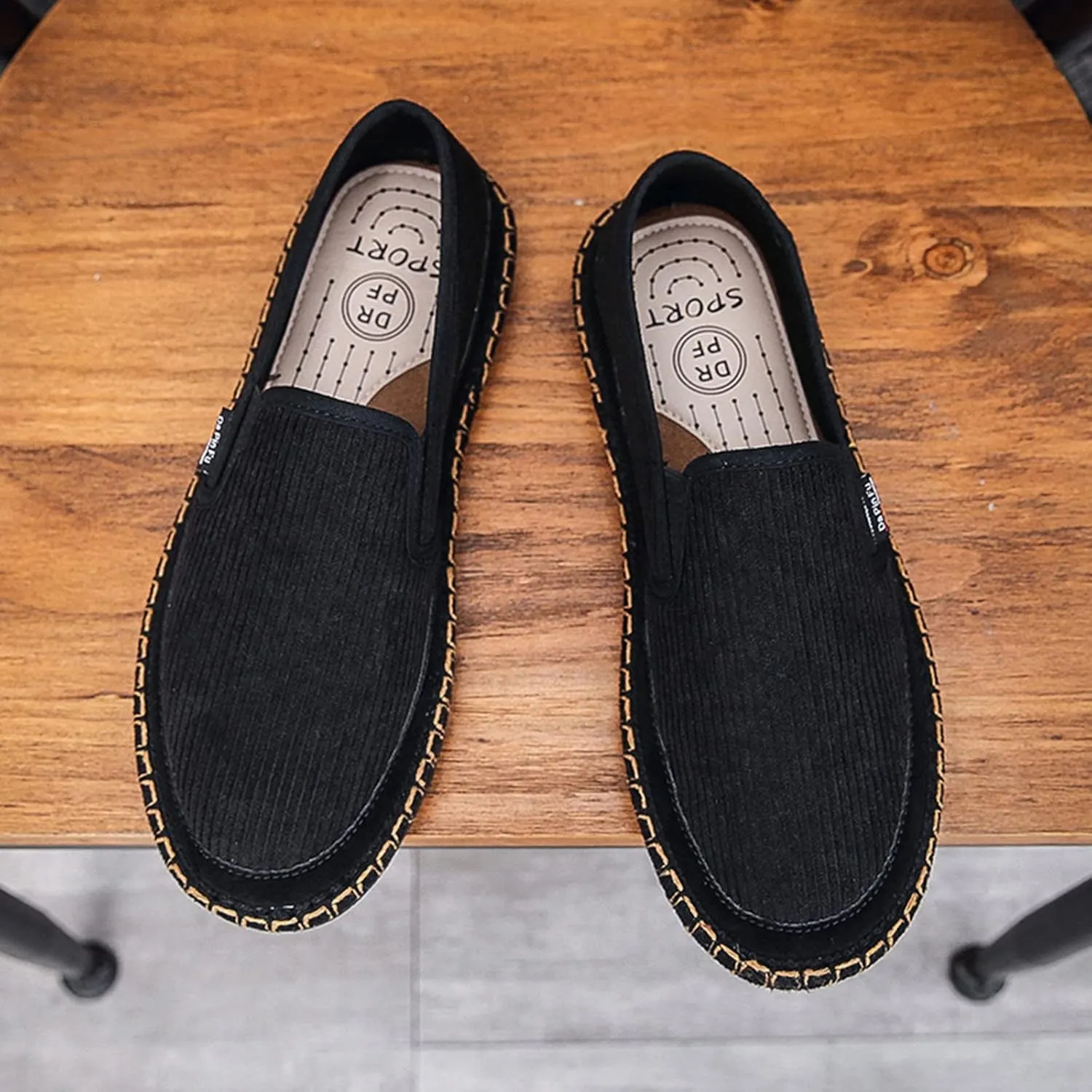 Walking Shoes Tennis Comfortable Men Low Top Casual Walking Shoes Canvas