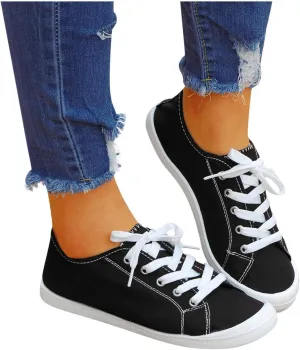 Walking Shoes Women Womens Walking Shoes Wide Width Women's Casual Shoes Slip On Walking Shoes Fashion Comfy Flat Shoes rikg05 Black