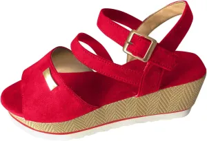 Wedge Sandals for Womens Women's Sandals Casual Slip on Ankle Strap Outdoor Camping Walking Classic Fashion