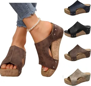 Women Width Wedge Sandals 2025 Spring Summer Corkys Shoes Casual Dressy Platform Styles for Wide Feet Women