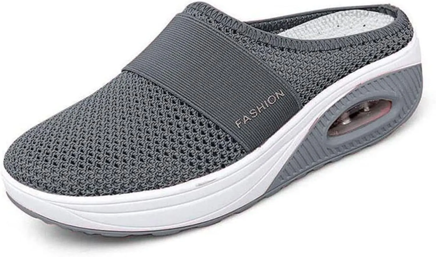 Women's Air Cushion Slip On Walking Shoes Comfortable Mesh Fashionable Women's Walking Shoes Orthopedic Diabetic Slippers