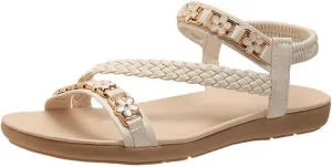 Women's Bohemian Weave Fashion Beach Sandals Woman Summer Sandals