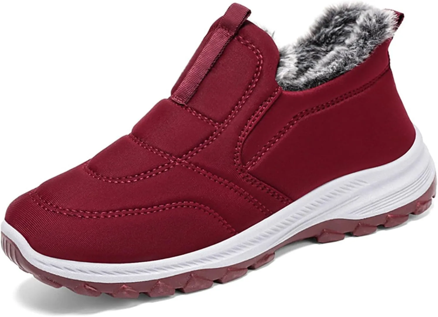 Womens Boots Winter Cute Adults Slip On Waterproof Boots Womens Ankle Ladies Barefoot Shoes Grounded Footwear Hiking Water Shoes for Women Men Snow Booties