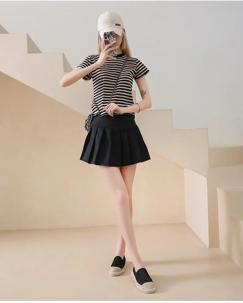 Women's Mary Jane Espadrilles Flats Closed Round Toe, Woven Mesh Ballet Flats Knot Comfortable Dress Loafers Shoes
