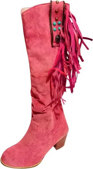 Women's Mid Calf Rain Boots Knee Boots Women's Chunky BootsPointy Zipper High Toe Side Heel Slouchy Short Garden Shose