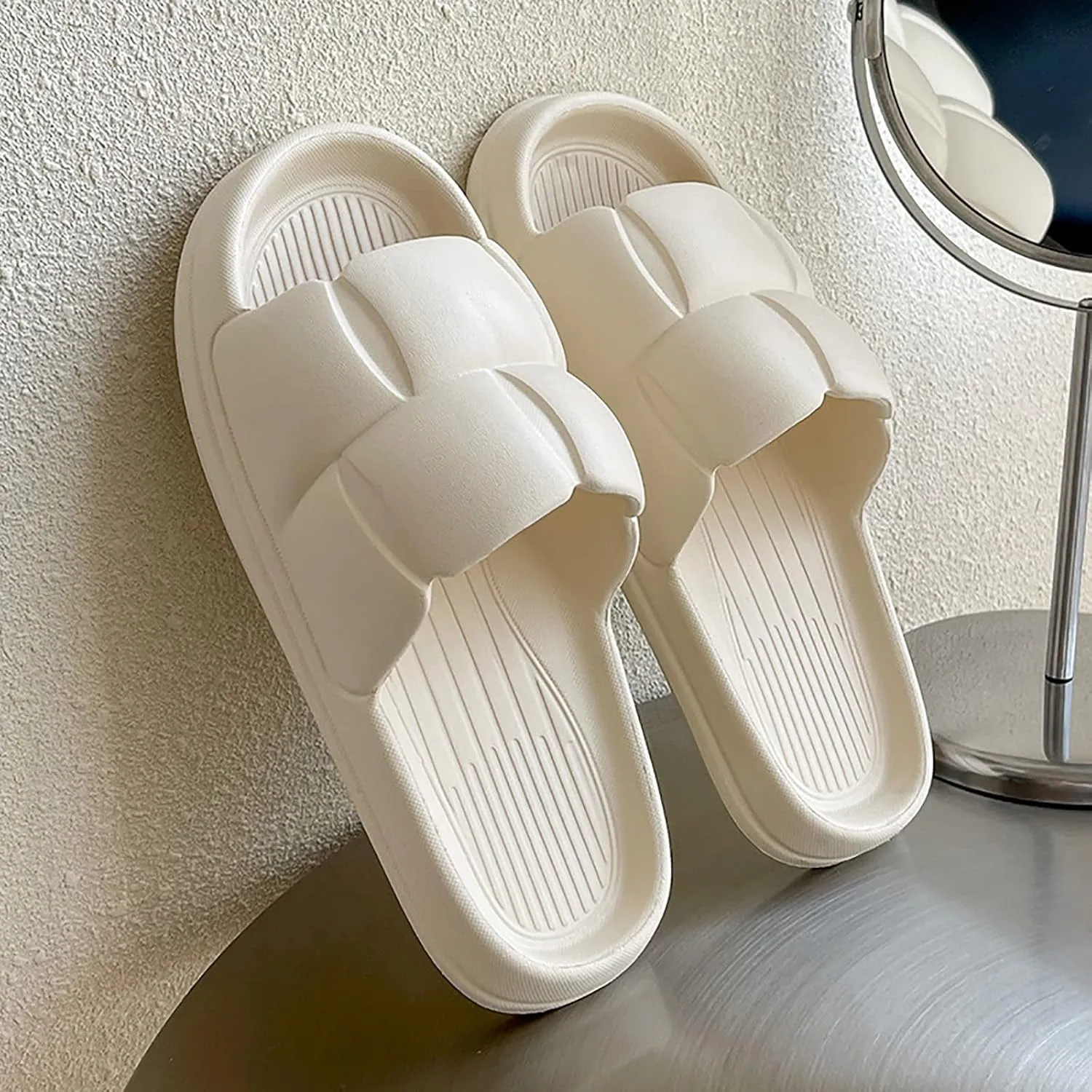 Women's Sandals Comfortable Walking Open Toe Sandals Black Flip Flops for Women Dressy Black Flat Sandal Dressy Open Toe Summer Dressy Women's Comfortable Walking Sandal