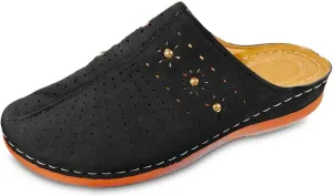 Women's Slippers Comfortable Casual Footwear Spring and Summer with Closed Toe Design Perfect Beach and Men Slides